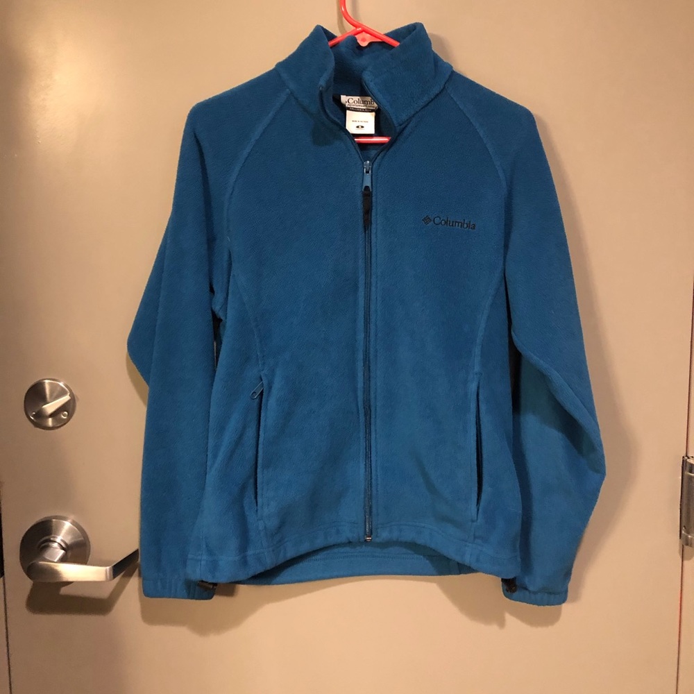 Blue Columbia women’s jacket small